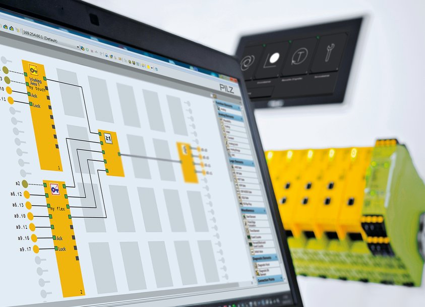 Konfigurierbare Kleinsteuerung PNOZmulti 2 mit neuen Funktionen für Safety und Industrial Security / Pilz auf der Hannover Messe 2020 (Halle 9, Stand D 17) - Mit System safe und secure!